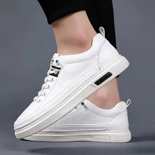 Viale Baskets Orthopédiques En Cuir Italiennes Pour Hommes