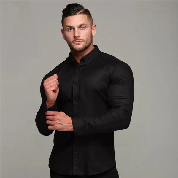 Chemise Infroissable et Élastique - ElasTech