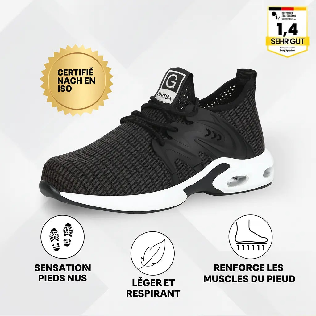 Orthostahl Chaussure De Sécurité Ergonomique Et Soulageant la Douleur