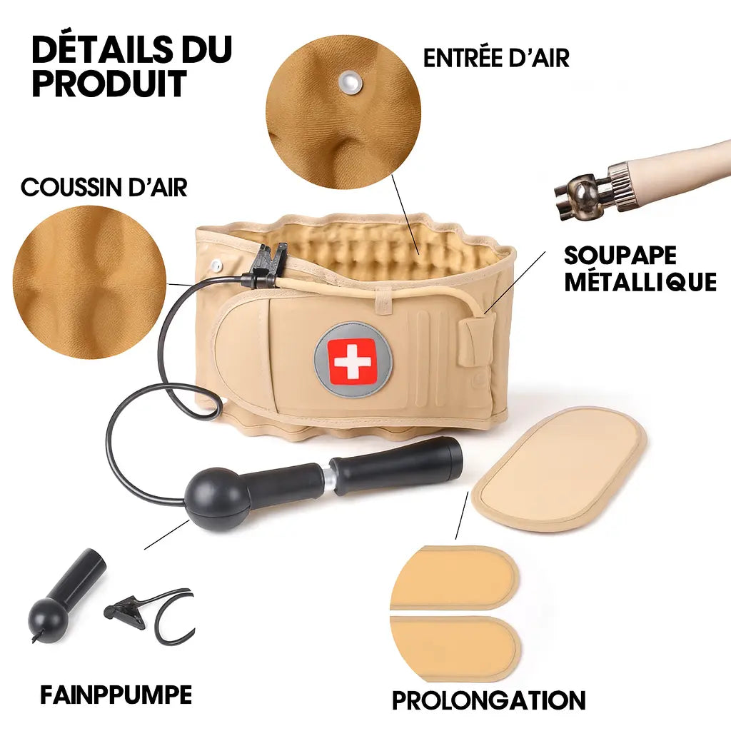 SpineX Correcteur de posture Lumbara