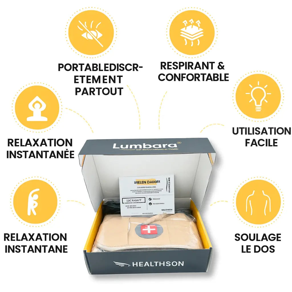 SpineX Correcteur de posture Lumbara