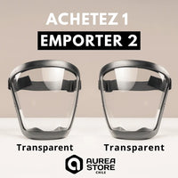 Visière Transparente et Transparente