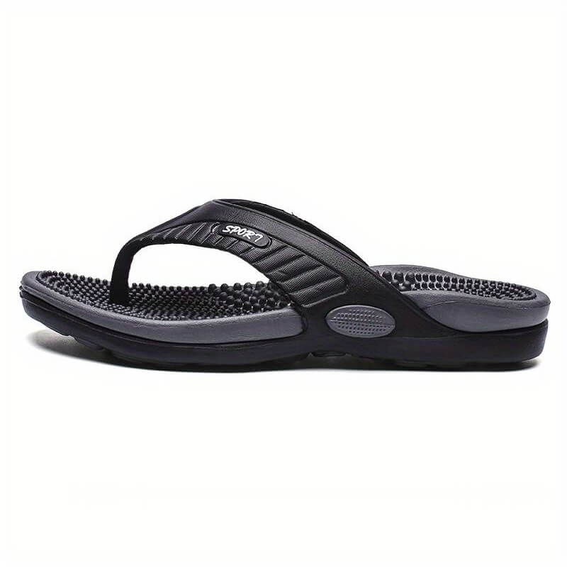 OrtoRelax Chinelo Massageur Orthopédique Sport Noir