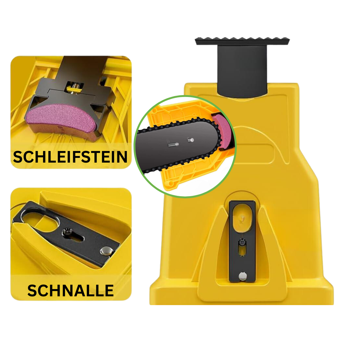 UltraSaw - Affûteur de chaîne pour toutes les tronçonneuses