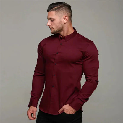 Chemise Infroissable et Élastique - ElasTech