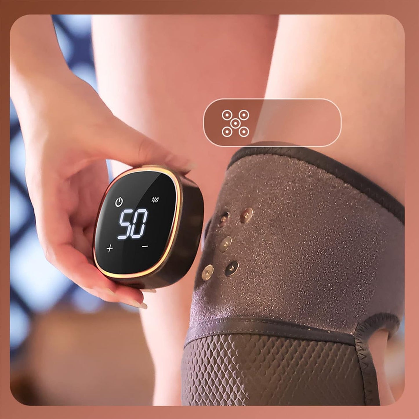 KneeRelief Pro • Massager de genoux premium