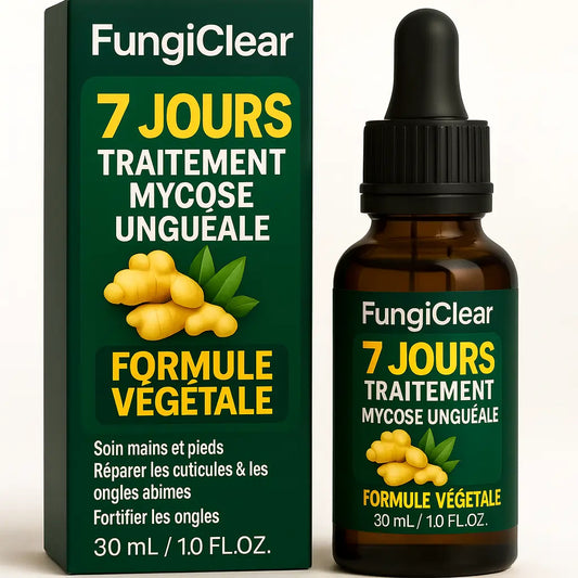 FungiClear™ – Sérum Réparateur pour Ongles