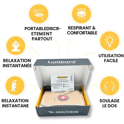 SpineX Correcteur de posture Lumbara