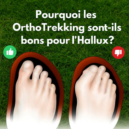 OrthoTrekking Hallux Chaussures De Marche Et De Trekking Ergonomiques.