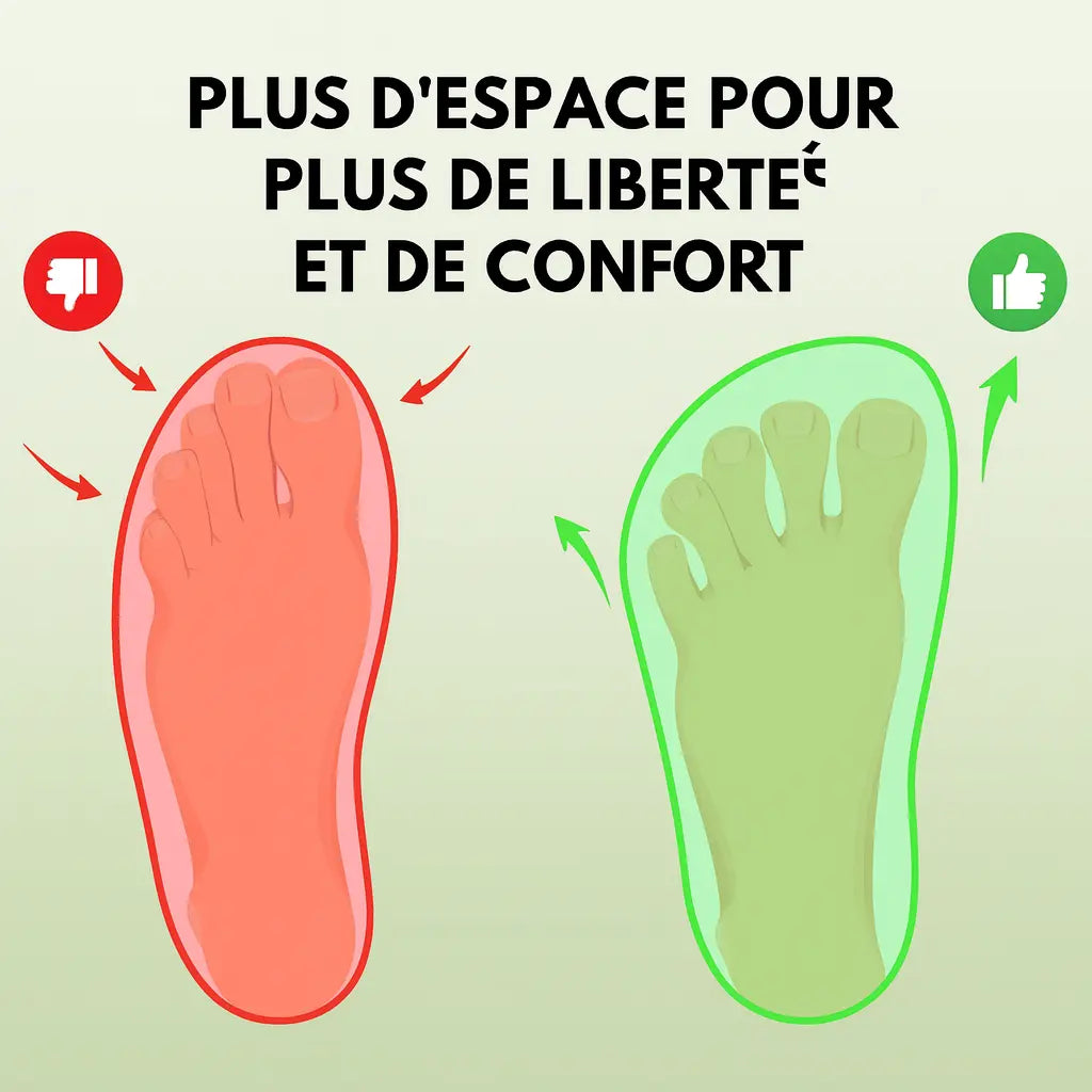 OrthoTrekking Hallux Chaussures De Marche Et De Trekking Ergonomiques.