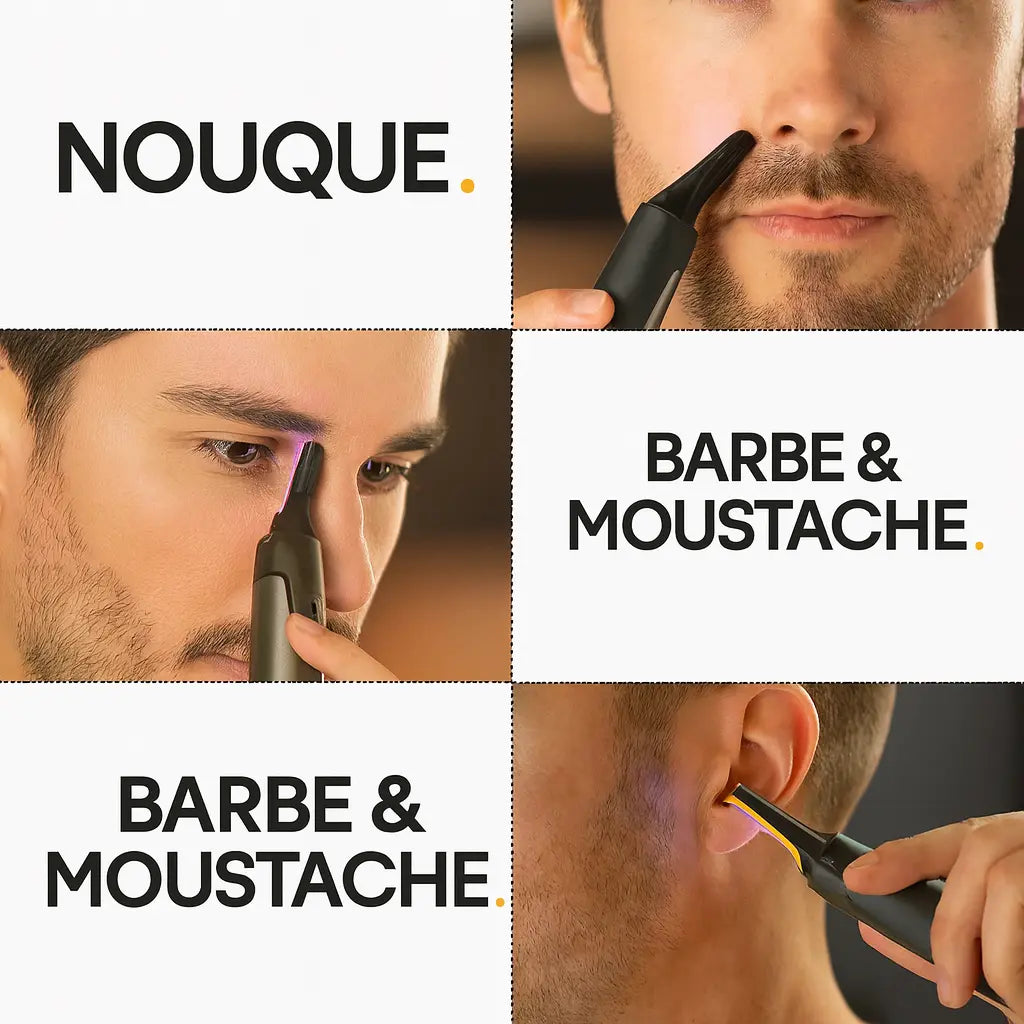 PrecisionX Tondeuse à Poils Masculine de Haute Précision