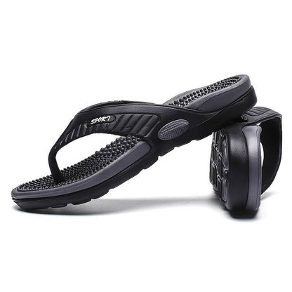 OrtoRelax Chinelo Massageur Orthopédique Sport Noir