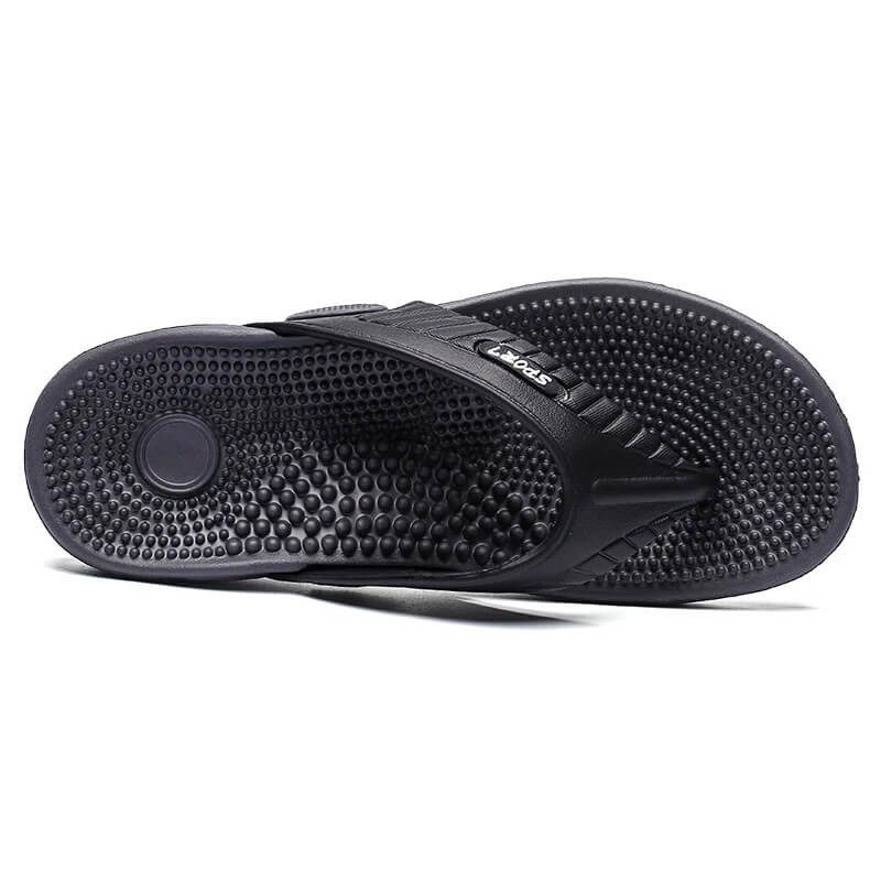 OrtoRelax Chinelo Massageur Orthopédique Sport Noir