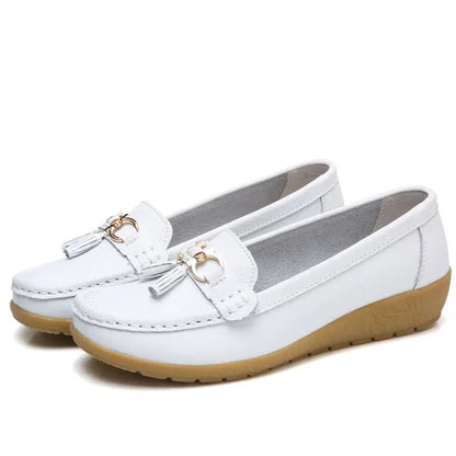 Orthopädischer Leder-Mokassin | Veloura