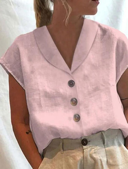 Gasin | Blouse à col élégant pour femmes