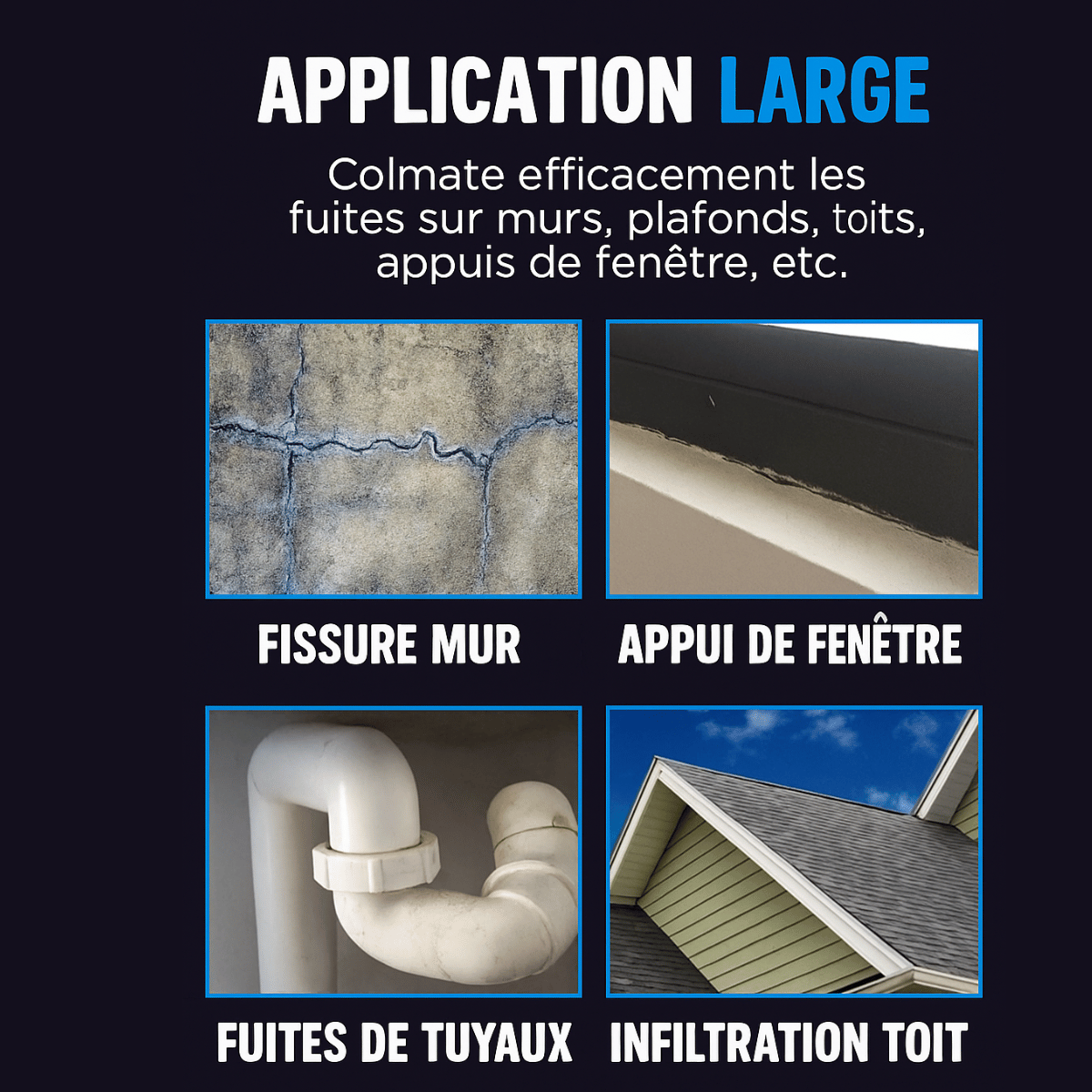 Scellant pour Infiltrations et Fuites | Isodex