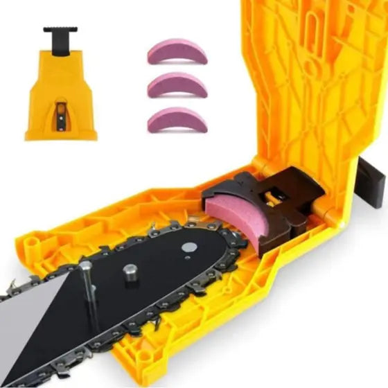 UltraSaw - Affûteur de chaîne pour toutes les tronçonneuses