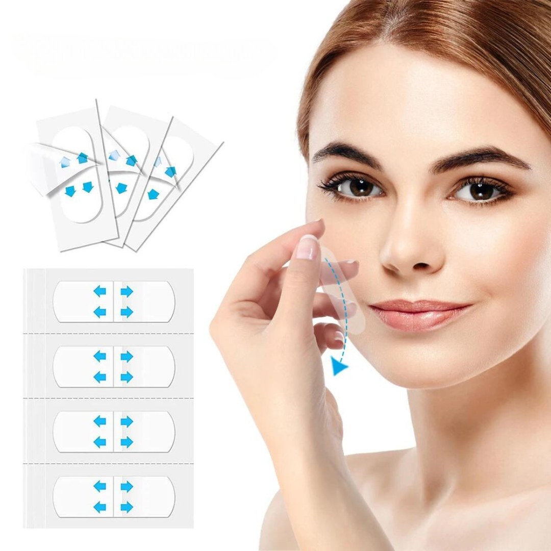 FaceLift™ – Bandes de Lifting Instantané pour le Visage