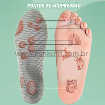 Semelle Orthopédique 4D avec Effet Massage