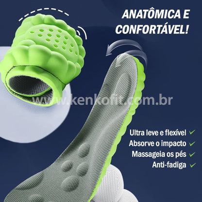 Semelle Orthopédique 4D avec Effet Massage