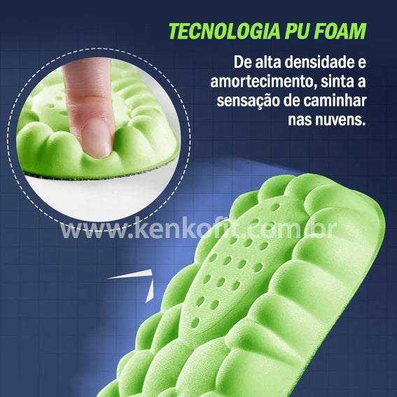 Semelle Orthopédique 4D avec Effet Massage