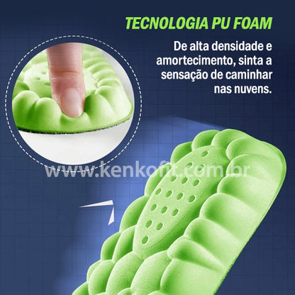 Semelle Orthopédique 4D avec Effet Massage